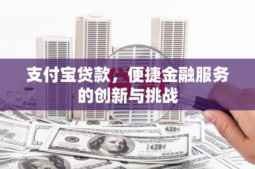 宜秀支付宝贷款，便捷金融服务的创新与挑战