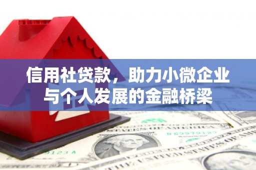 宜秀信用社贷款，助力小微企业与个人发展的金融桥梁