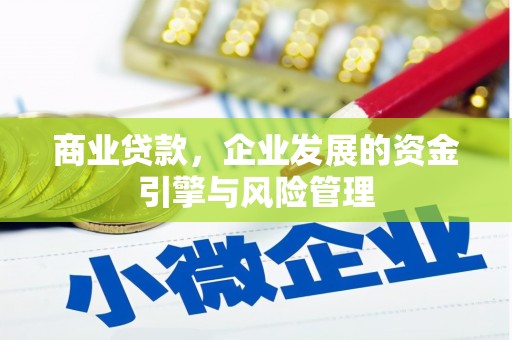 宜秀商业贷款，企业发展的资金引擎与风险管理