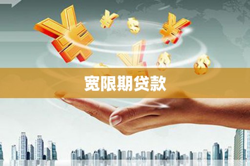 宜秀宽限期贷款
