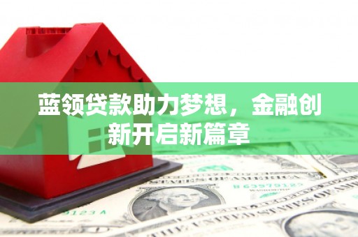 宜秀蓝领贷款助力梦想，金融创新开启新篇章
