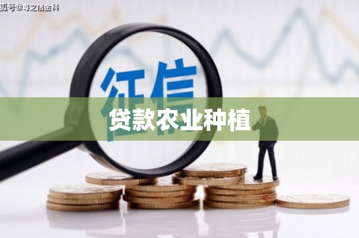 宜秀贷款农业种植