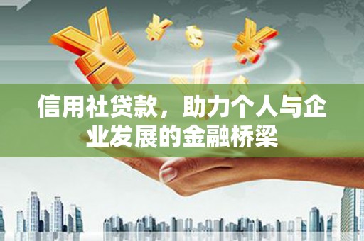 宜秀信用社贷款，助力个人与企业发展的金融桥梁