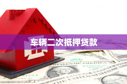 宜秀车辆二次抵押贷款