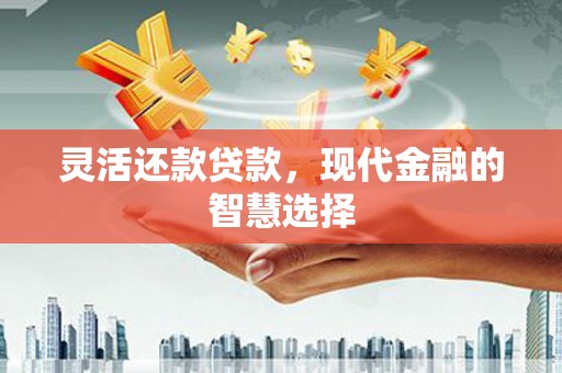 宜秀灵活还款贷款，现代金融的智慧选择