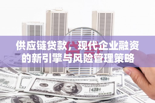 宜秀供应链贷款，现代企业融资的新引擎与风险管理策略