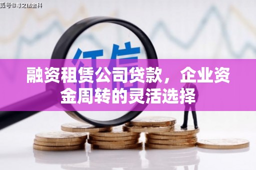 宜秀融资租赁公司贷款，企业资金周转的灵活选择
