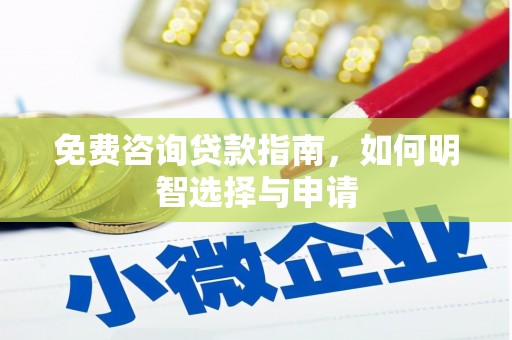 宜秀免费咨询贷款指南，如何明智选择与申请