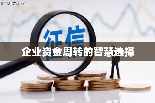 宜秀企业资金周转的智慧选择