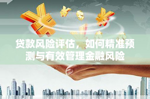 宜秀贷款风险评估，如何精准预测与有效管理金融风险