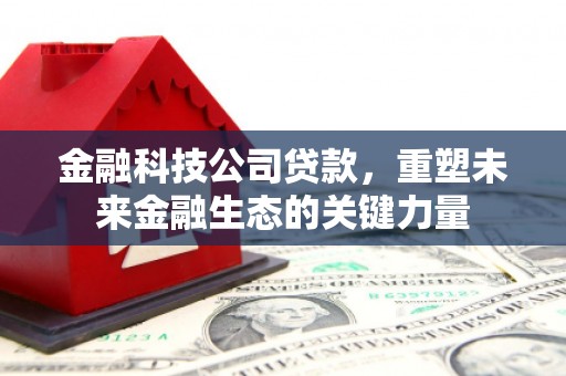 宜秀金融科技公司贷款，重塑未来金融生态的关键力量