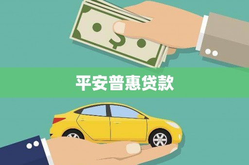 宜秀平安普惠贷款