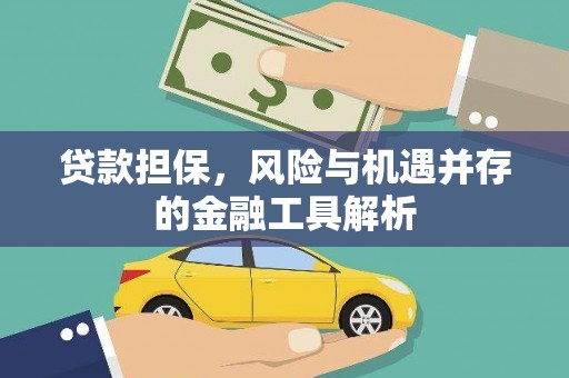 宜秀贷款担保，风险与机遇并存的金融工具解析