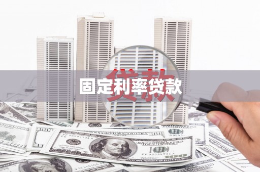 宜秀固定利率贷款