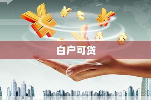 宜秀白户可贷