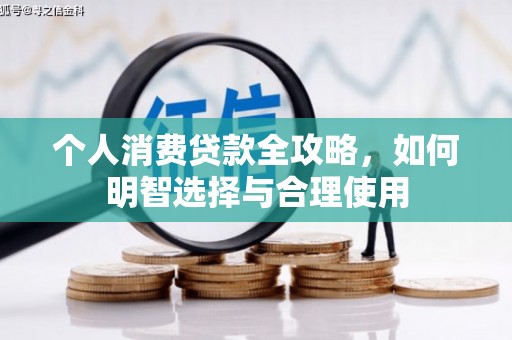 宜秀个人消费贷款全攻略，如何明智选择与合理使用