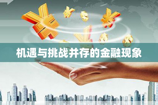 宜秀机遇与挑战并存的金融现象