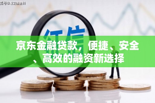 宜秀京东金融贷款，便捷、安全、高效的融资新选择